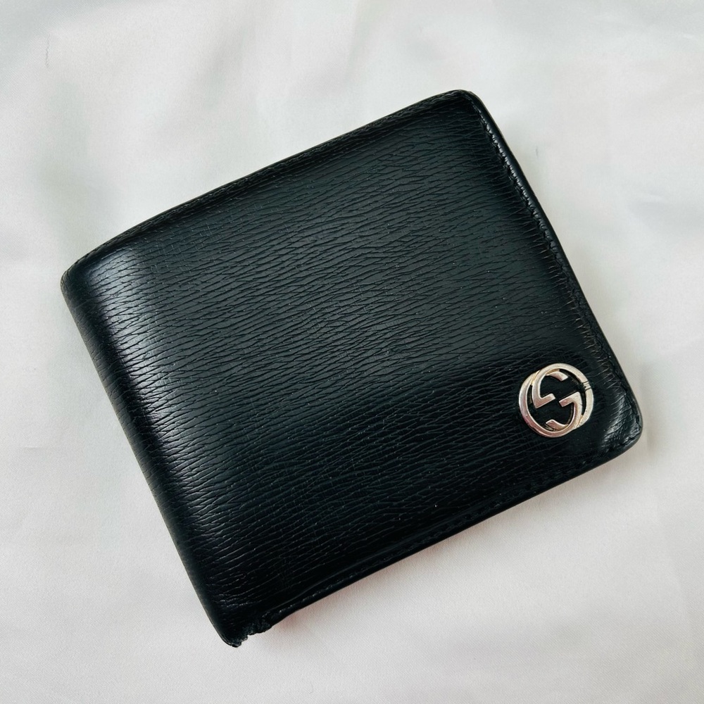 Gucci Black Leather Wallet